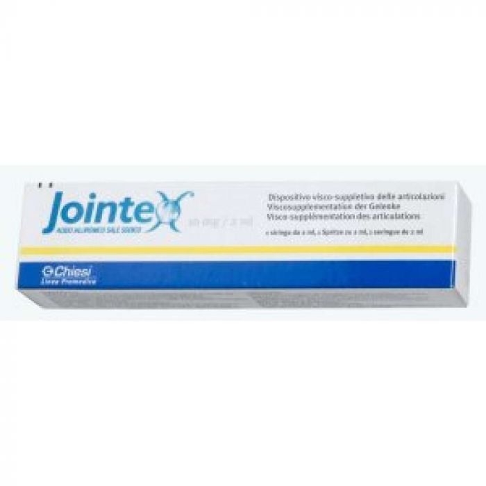 Jointex - Siringa intrarticolare a base di Acido Ialuronico 1,6% - 16 mg - 2 ml - 5 pezzi