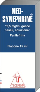 Neo-Synephrine Gocce Nasali Decongestionanti 2,5 mg/ml Fenilefrina 15 ml Neo-Synephrine Gocce Nasali Decongestionanti 2,5 mg/ml Fenilefrina 15 ml