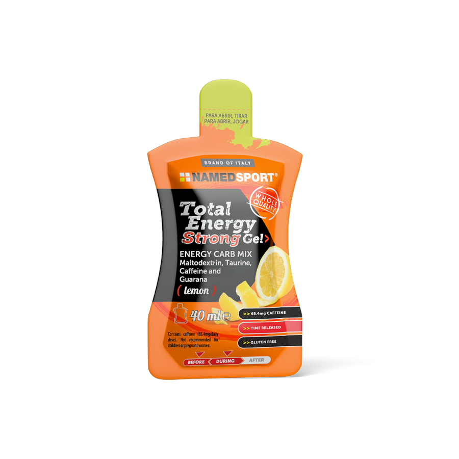 Named Sport Total Energy Strong Gel - Integratore Energizzante Gusto Lemon 40 ml
