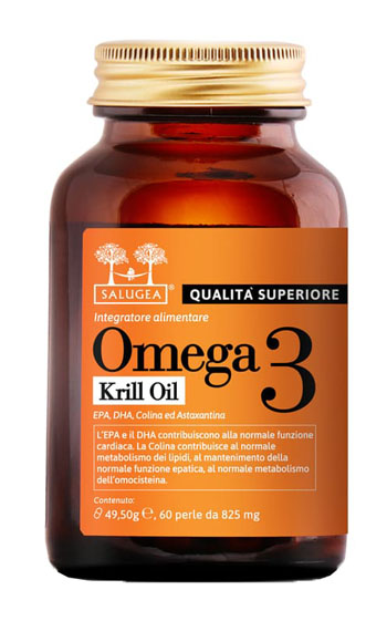 SALUGEA OMEGA 3 KRILL OIL60PRL SALUGEA OMEGA 3 KRILL OIL60PRL
