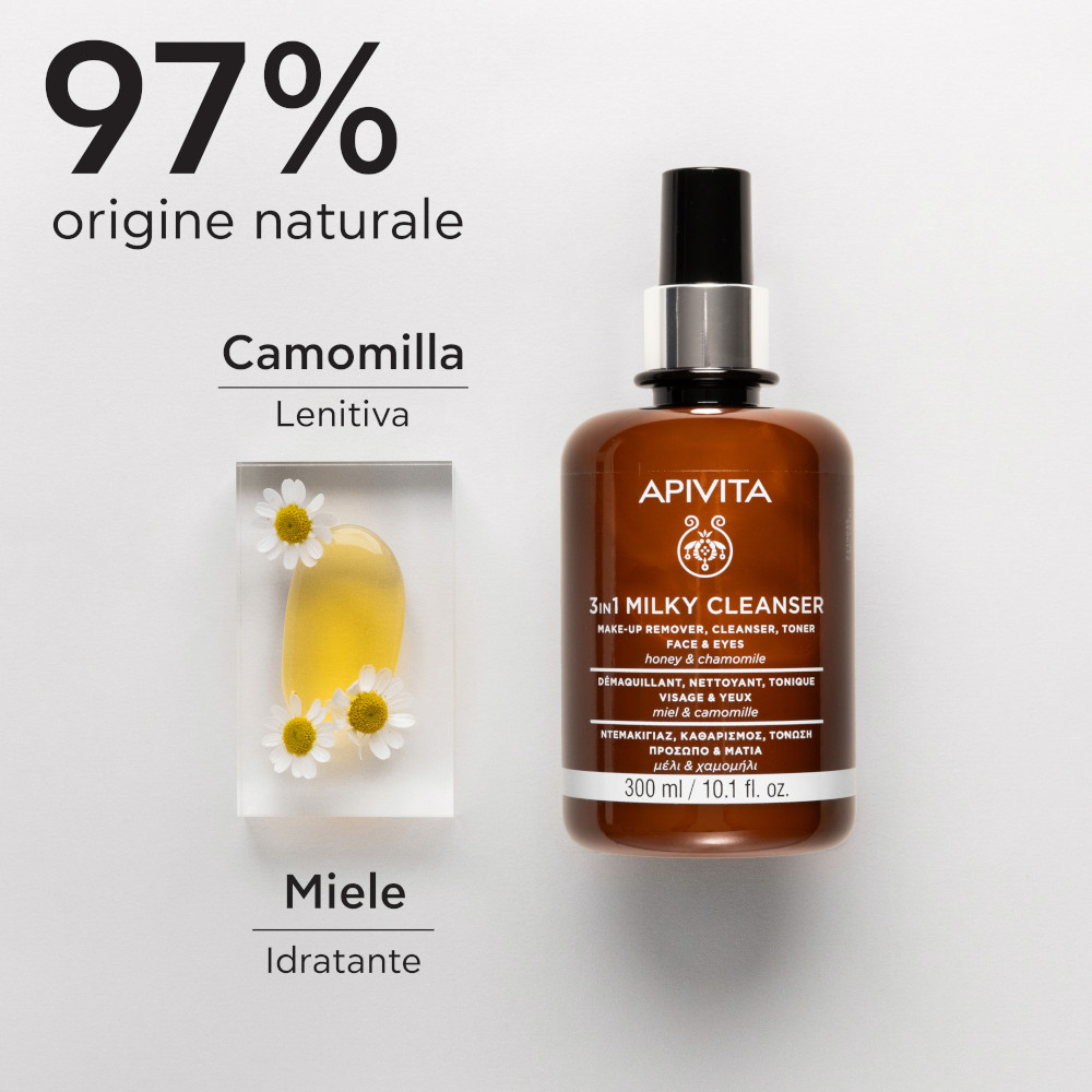 APIVITA - Latte Detergente 3 in 1 per Viso e Occhi APIVITA - Latte Detergente 3 in 1 per Viso e Occhi