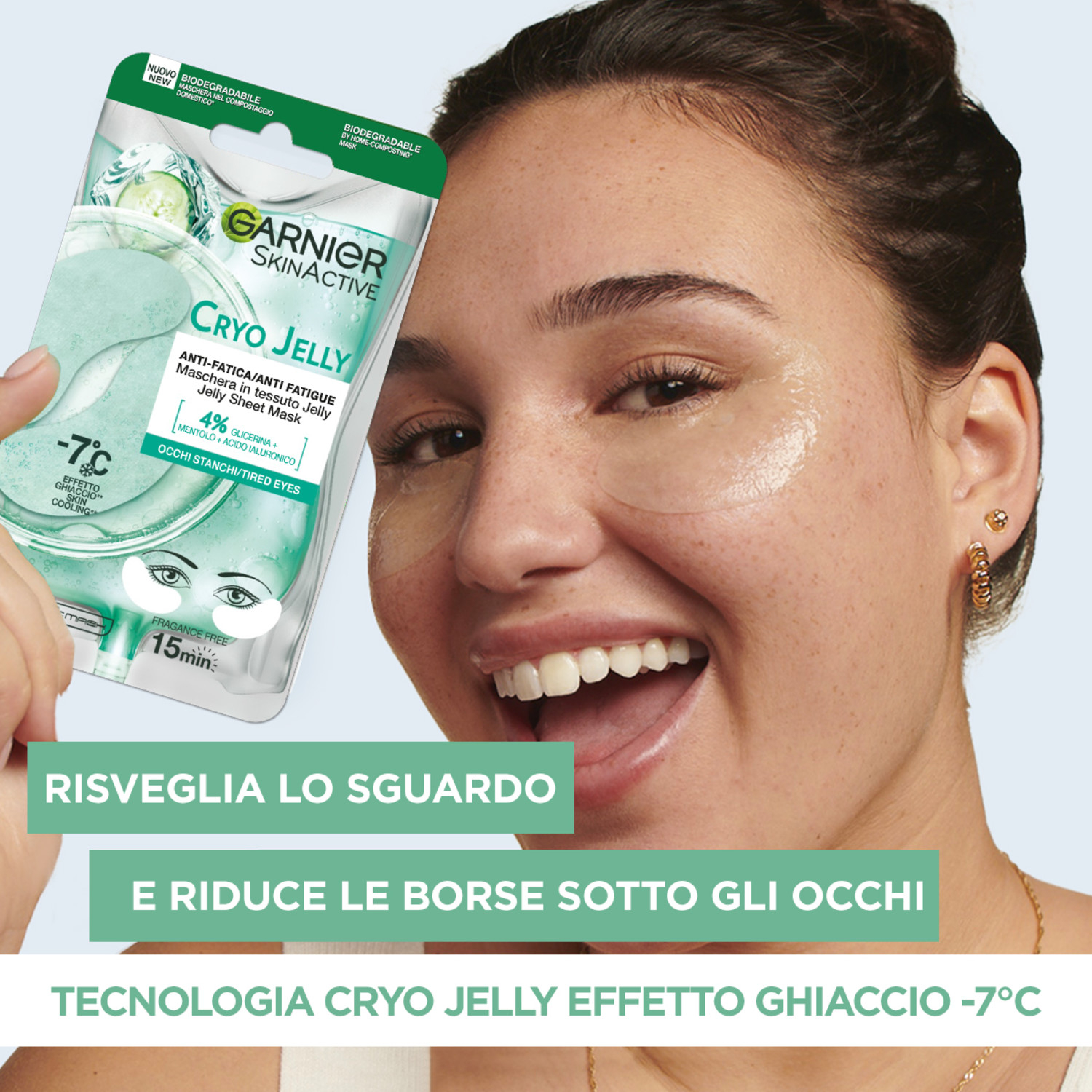 GARNIER T MASK CRYO JELLY EYE