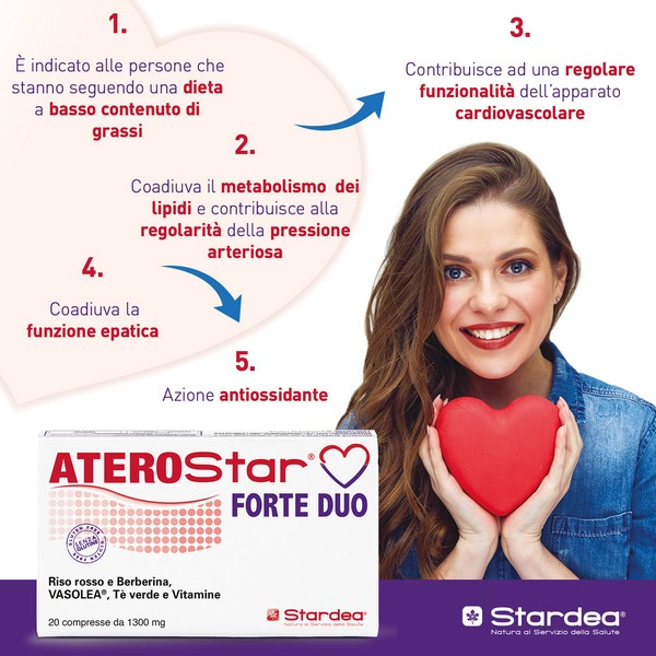 ATEROSTAR FORTE DUO 20CPR ATEROSTAR FORTE DUO 20CPR