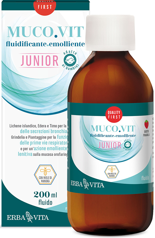 MUCOVIT Fluido Junior 200ml MUCOVIT Fluido Junior 200ml
