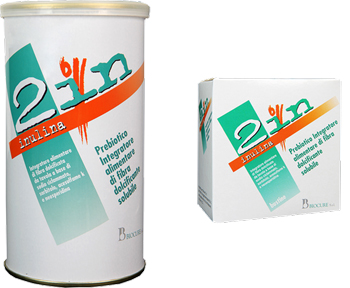 2 IN Fibra Dolcificante Integratore Fibre 200 g