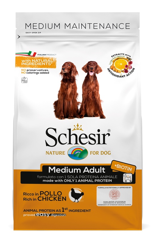 SCHESIR DOG MANT POLLO M 3KG