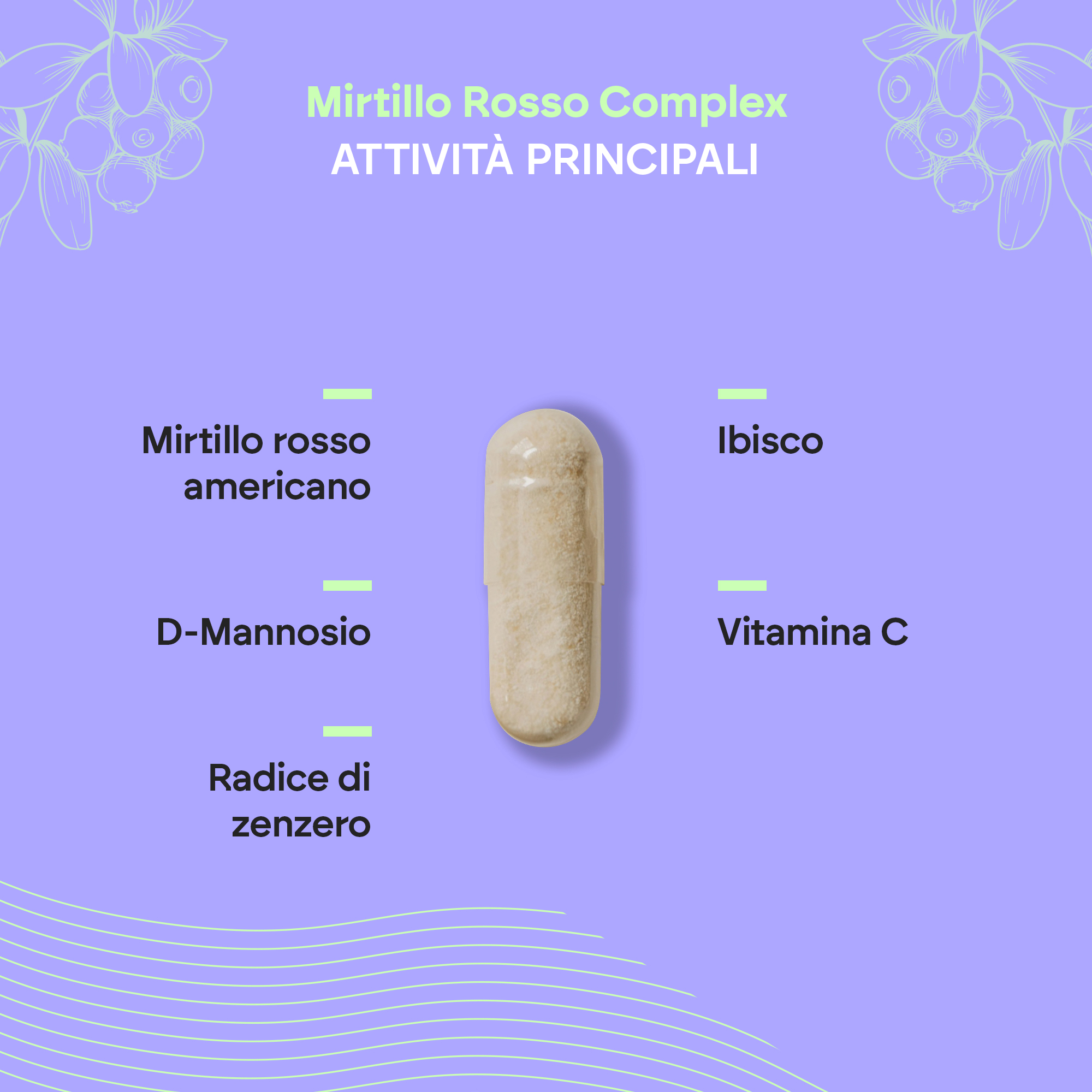 Nutralie Mirtillio Rosso Complex 60 Capsule - Integratore Per L'Apparato Urogenitale