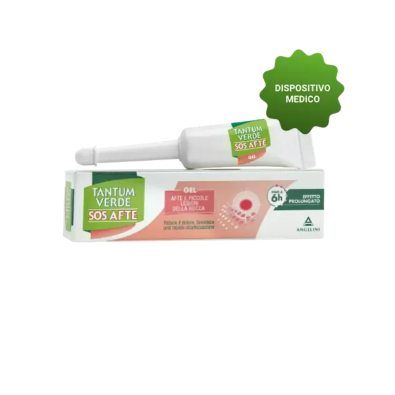 Tantum Verde Sos Afte - Gel Per Afte E Piccole Lesioni Della Bocca 8 ml