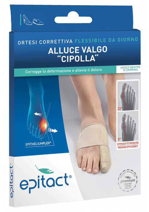 Epitact Ortesi Correttiva Doppia Protezione Per Alluce Valgo Sinistro Taglia L