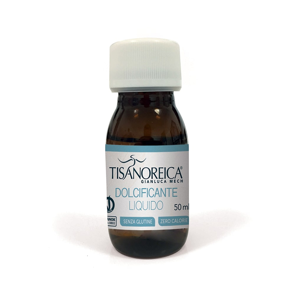 Tisanoreica T-Sweeter Dolcificante Liquido Senza Calorie 50 ml Tisanoreica T-Sweeter Dolcificante Liquido Senza Calorie 50 ml