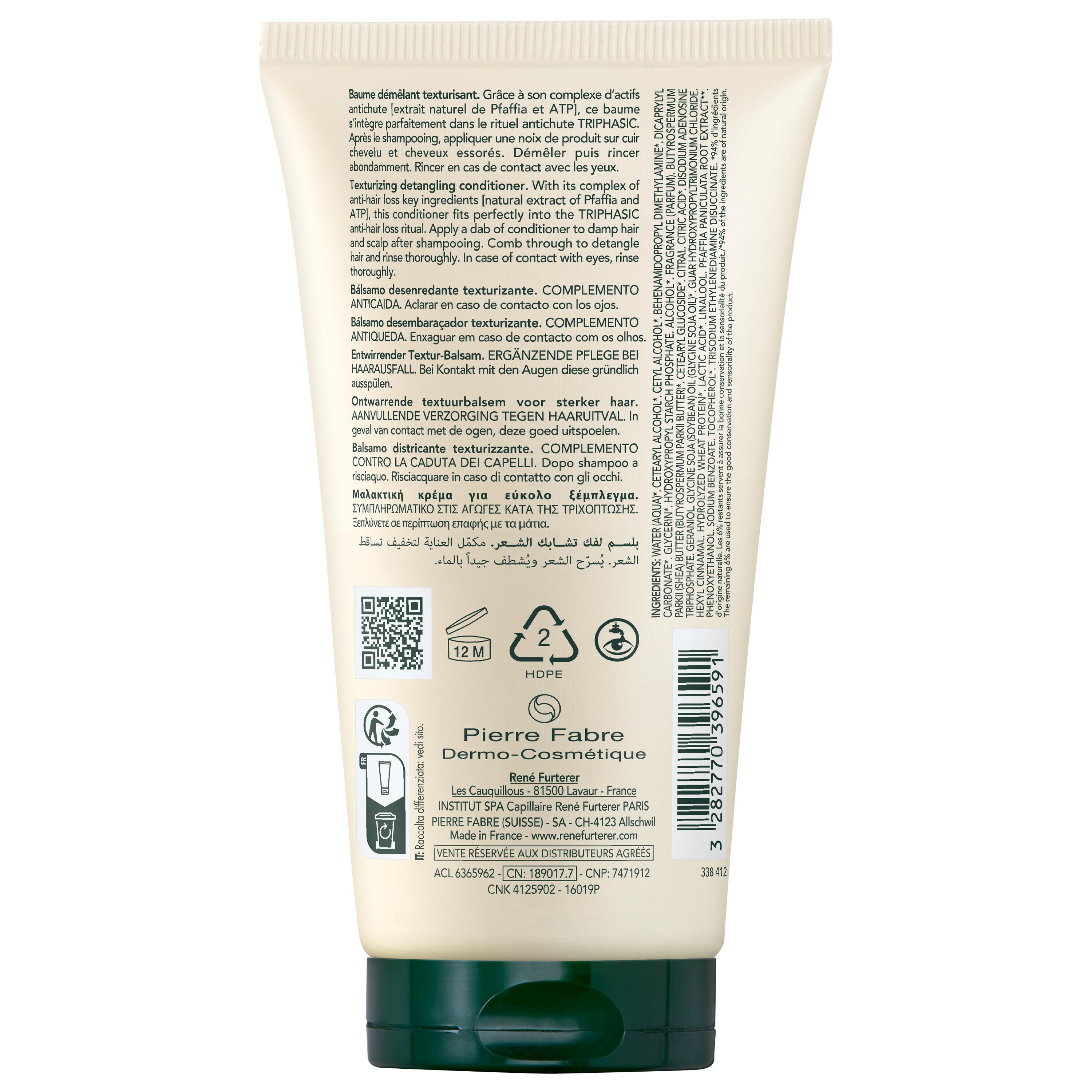 René Furterer Triphasic - Balsamo Districante Texturizzante 150 ml