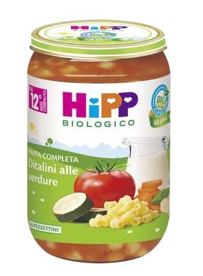 Hipp Ditalini alle Verdure +12 mesi 250g Hipp Ditalini alle Verdure +12 mesi 250g