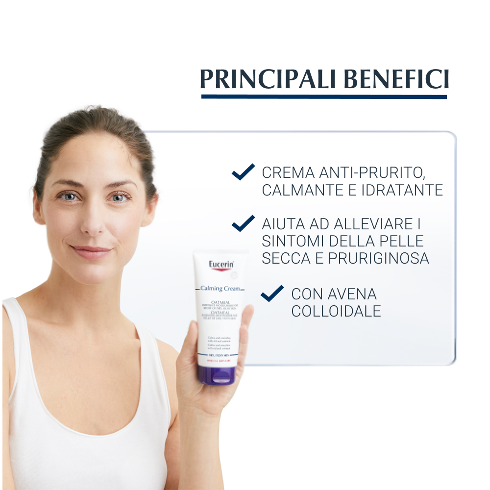 Eucerin Crema Lenitiva Anti-prurito Pelle Secca 200 ml Eucerin Crema Lenitiva Anti-prurito Pelle Secca 200 ml