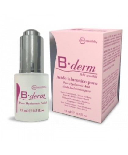 B-Derm Acido Ialuronico Puro Siero Idratante Viso 15 ml