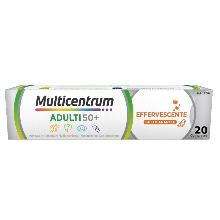 Multicentrum Select 50+ Effervescente Integratore Alimentare Multivitaminico Multiminerale 20 Cpr