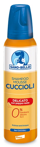 SANO E BELLO SH MOUSSE CUC PAP