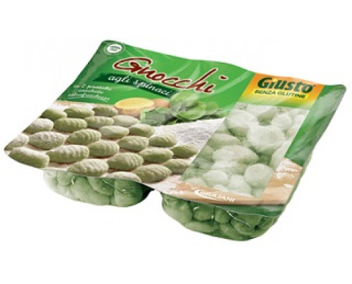 Giusto Senza Glutine Gnocchi agli Spinaci 2x250 g Giusto Senza Glutine Gnocchi agli Spinaci 2x250 g