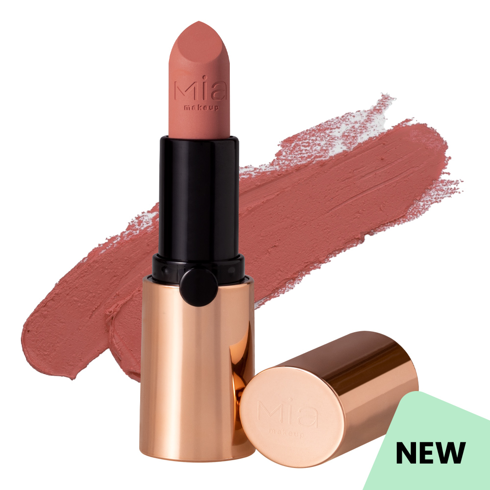 Mia Makeup - Glam Flow Lipstick - Rossetto Matte A Lunga Tenuta N.02 Nue