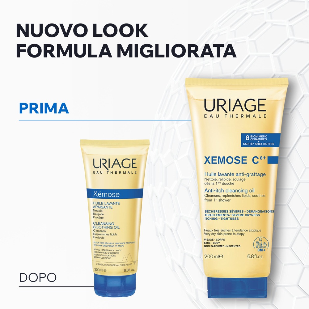 Uriage - Xémose C8+ - Olio Lavante Antiprurito Viso E Corpo 50 ml