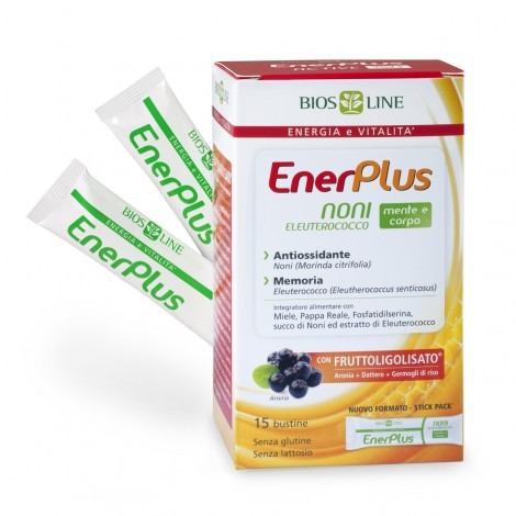 Ener Plus Noni Integratore Mente e Corpo 15 Bustine Ener Plus Noni Integratore Mente e Corpo 15 Bustine