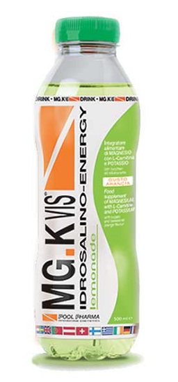 Mg.K Vis Drink Idrosalino Energy Lemonade Integratore Sali Minerali 500 ml