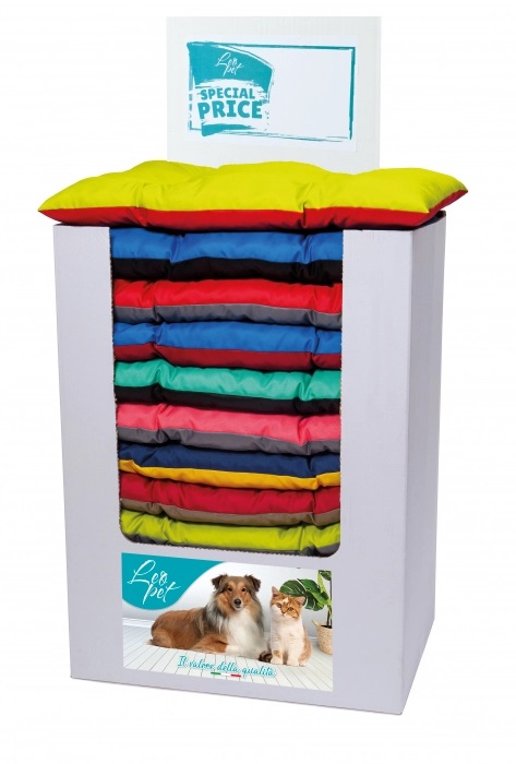 LEOPET CUSCINO BOMBER OXFORD TINTA UNITA 60x85CM