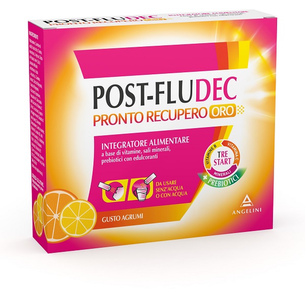 POSTFLUDEC Agrumi Pronto Recupero Post Influenza 12 buste