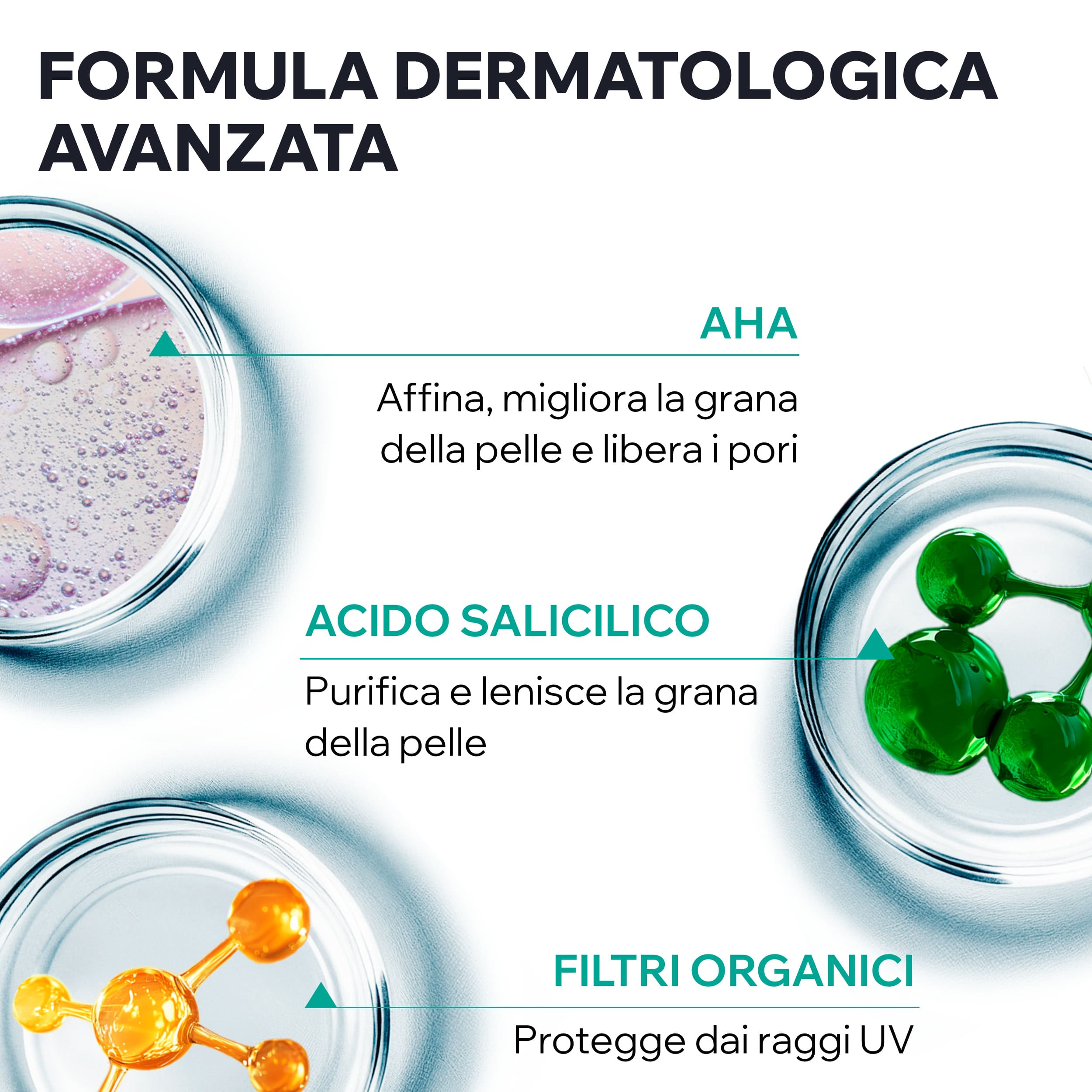 Uriage - Hyséac 3-Regul SPF30 - Trattamento Globale Anti-Imperfezioni Colorato Viso 40 ml