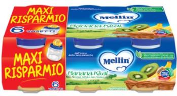 Mellin Omogeneizzato Di Frutta Banana e Kiwi 6 x 100 g Mellin Omogeneizzato Di Frutta Banana e Kiwi 6 x 100 g