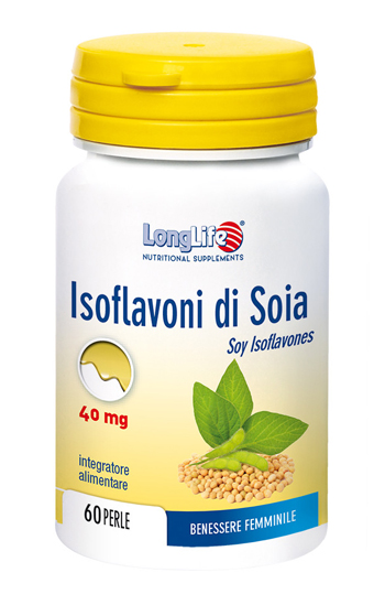 LongLife Isoflavoni di Soia Integratore Menopausa 60 Perle