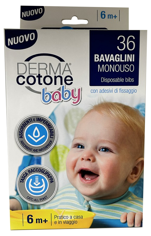 DERMACOTONE BABY BAVAGLINI 36P