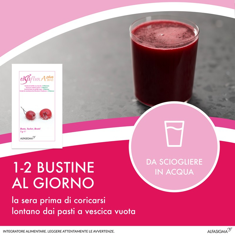 Cistiflux a Plus 36Ed, Integratore a Base di Estratto di Mirtillo Rosso, Cranberry Americano, e D-Mannosio, per Favorire Una Corretta Funzionalità delle Vie Urinarie, utile in caso di cistite, 14 Bustine, Gusto Frutti di Bosco Cistiflux a Plus 36Ed, Integratore a Base di Estratto di Mirtillo Rosso, Cranberry Americano, e D-Mannosio, per Favorire Una Corretta Funzionalità delle Vie Urinarie, utile in caso di cistite, 14 Bustine, Gusto Frutti di Bosco