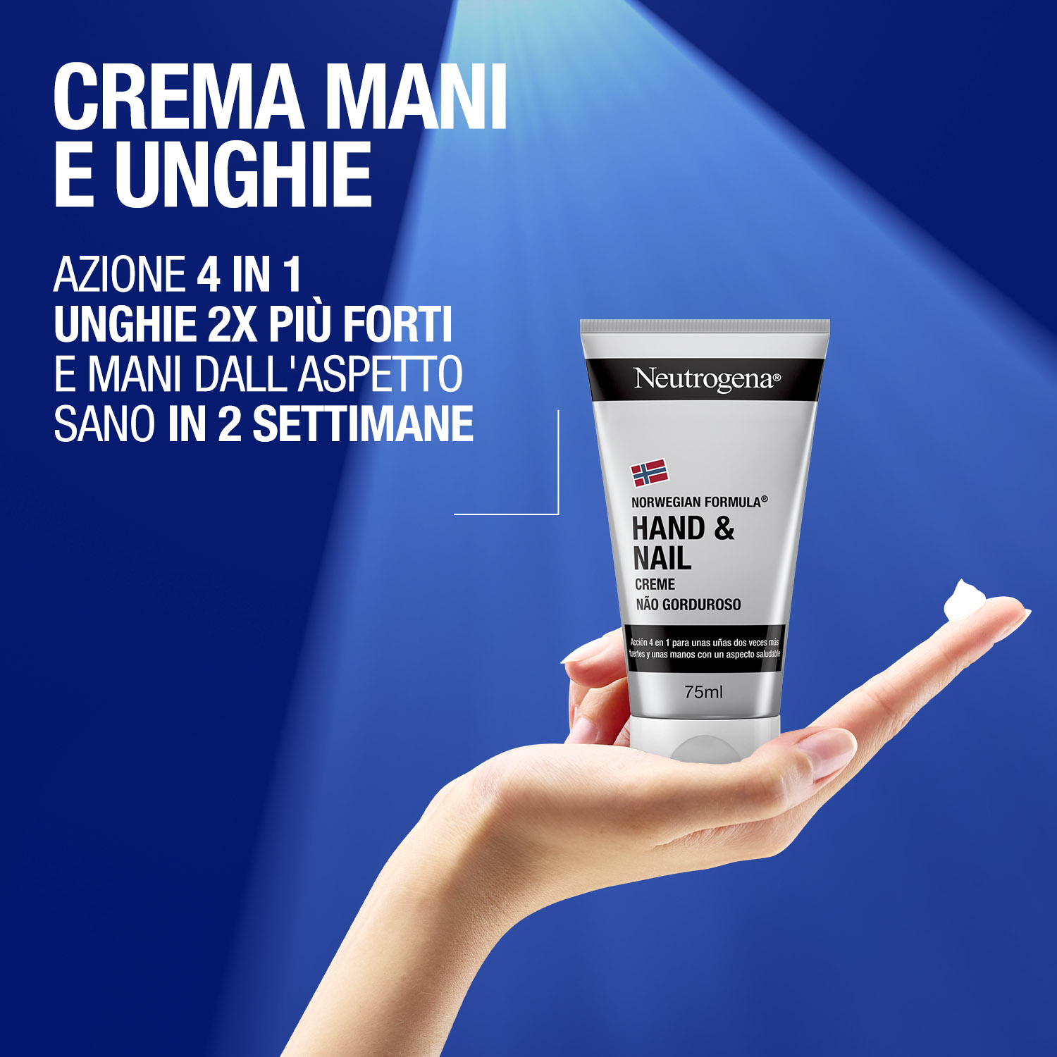 Neutrogena Crema Mani e Unghie Idratante Rafforzante 75 ml Neutrogena Crema Mani e Unghie Idratante Rafforzante 75 ml