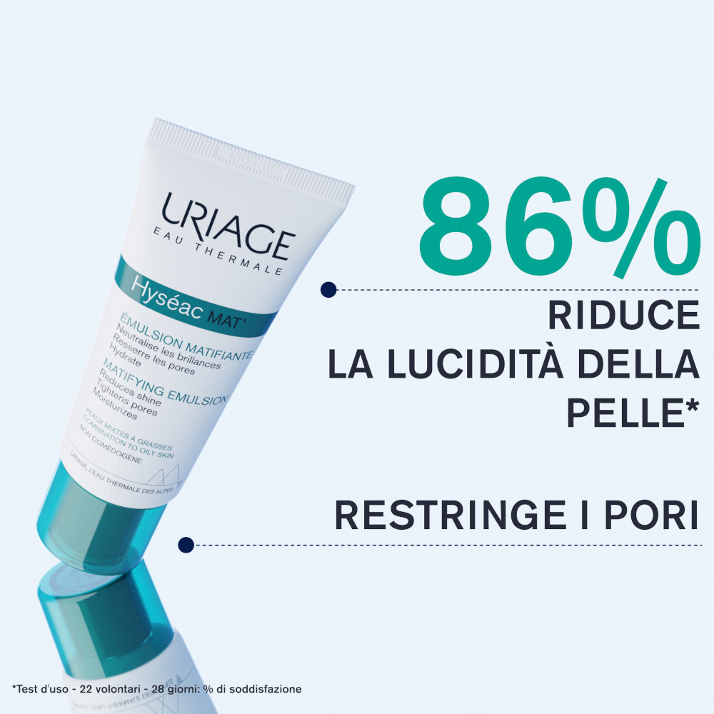 Uriage Hyséac Mat Trattamento Opacizzante Viso 40 ml Uriage Hyséac Mat Trattamento Opacizzante Viso 40 ml