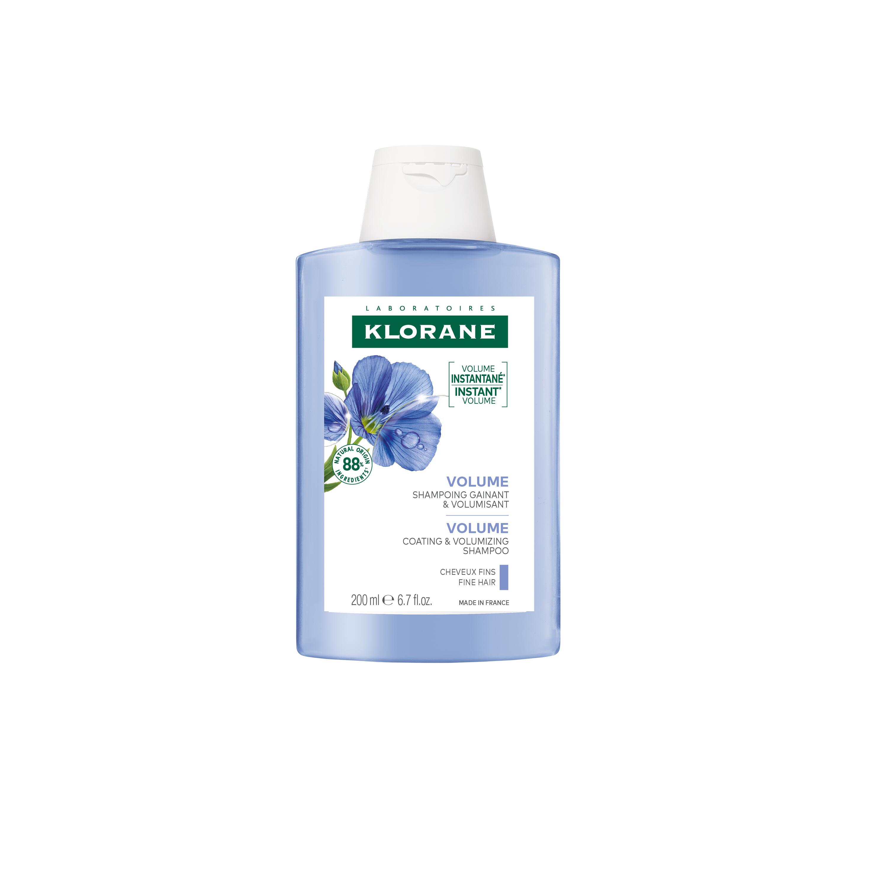 Klorane - Shampoo Al Lino Bio Per Capelli Sottili 200 ml