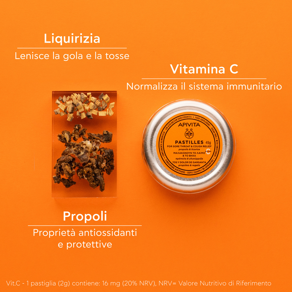 APIVITA PASTILLES PROPOLI LIQ