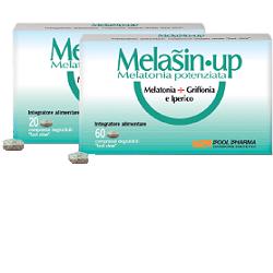 Melasin Up Melatonina Iperico e Grifonia per i disturbi del sonno. 60 compresse