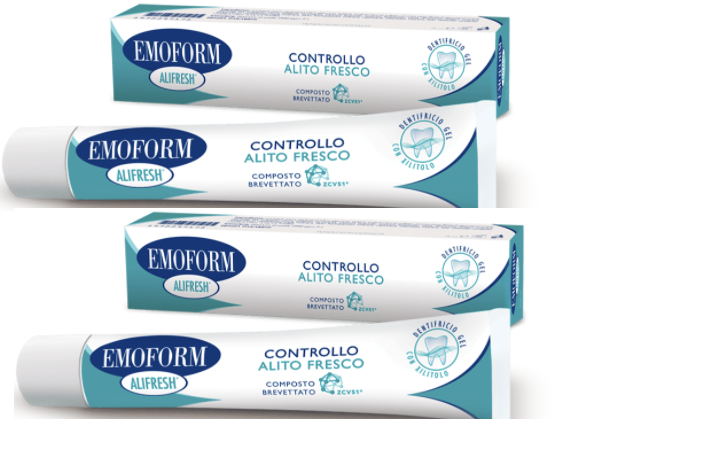 Emoform® Alifresh® dentifricio 2X75ML  pacco doppio 