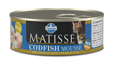 MATISSE CAT MOUSSE CODFISH 85G