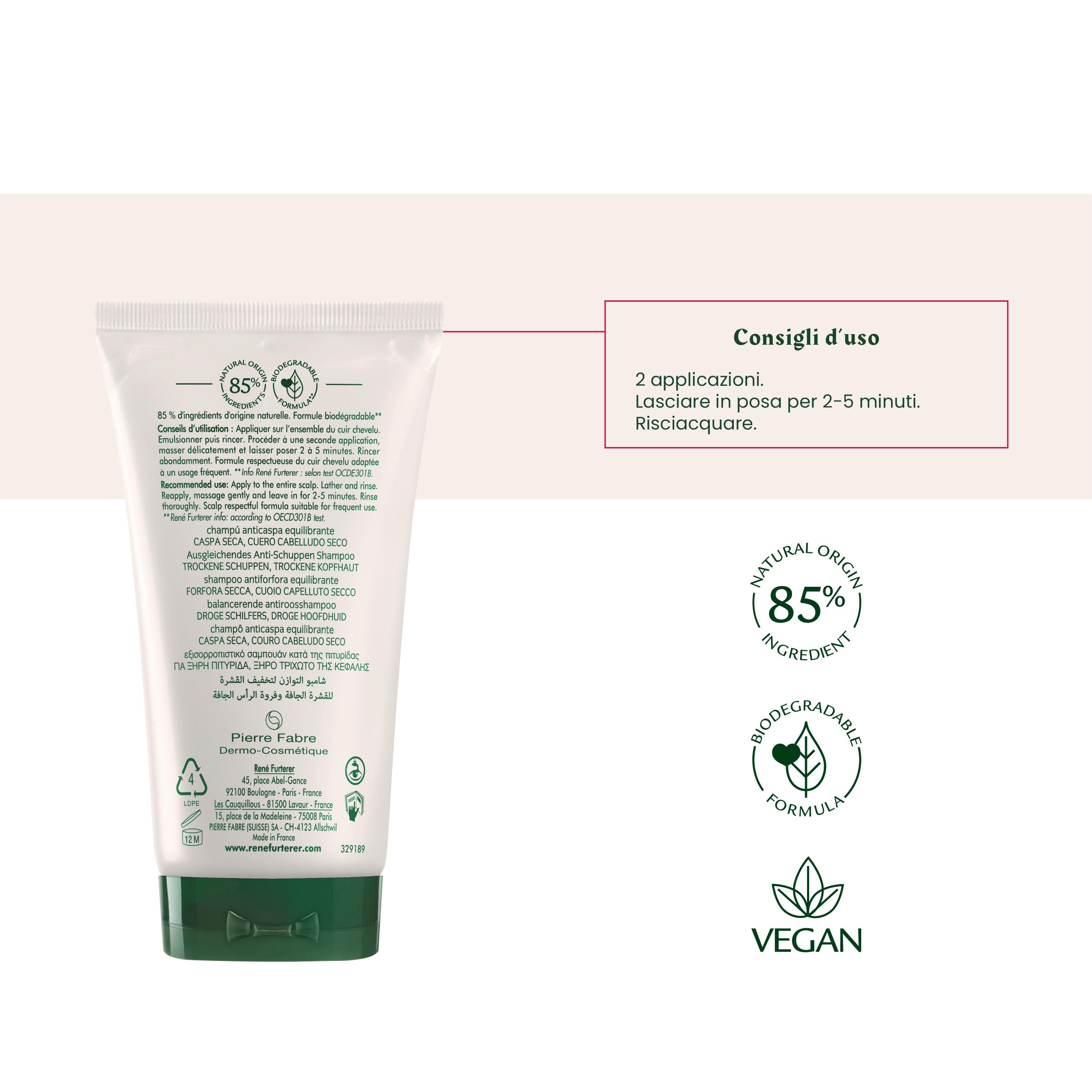 René Furterer Neopur - Shampoo Antiforfora Equilibrante Per Forfora Secca 150 ml