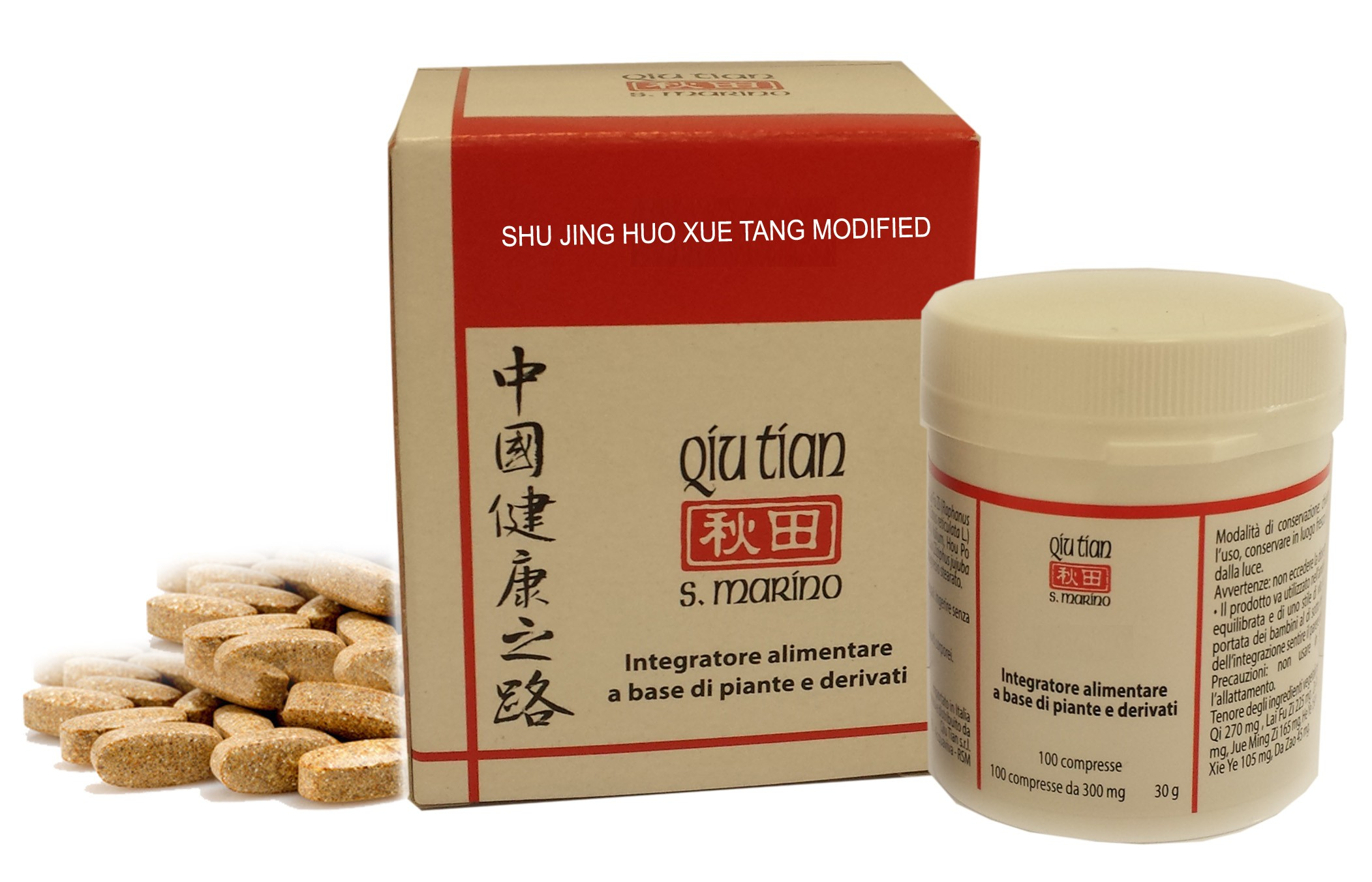 Gui Pi Tang Traditional integratore a base di piante e derivati 100 compresse