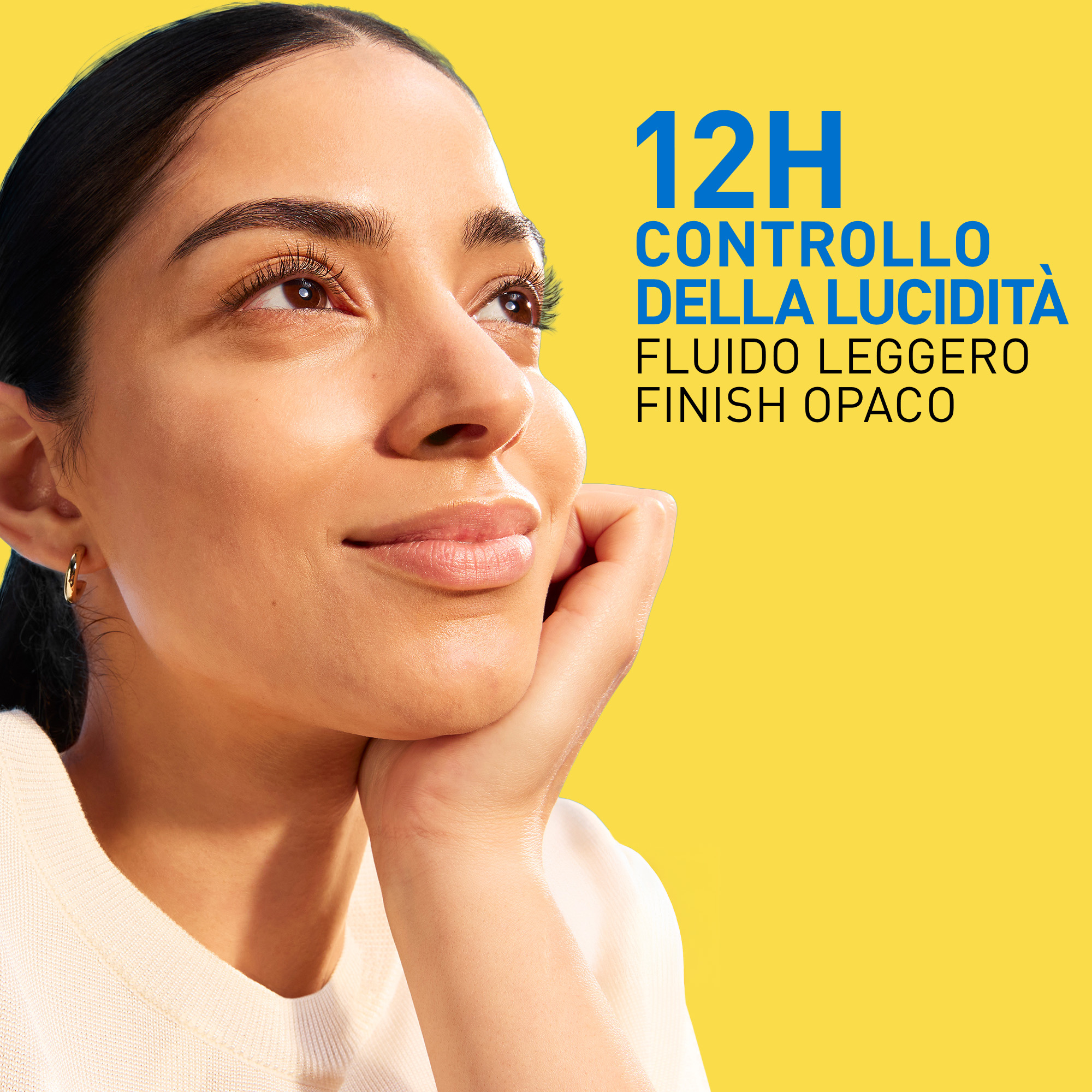 CeraVe Fluido Oil Control Invisibile - Protezione Solare SPF50+ Viso 50 ml