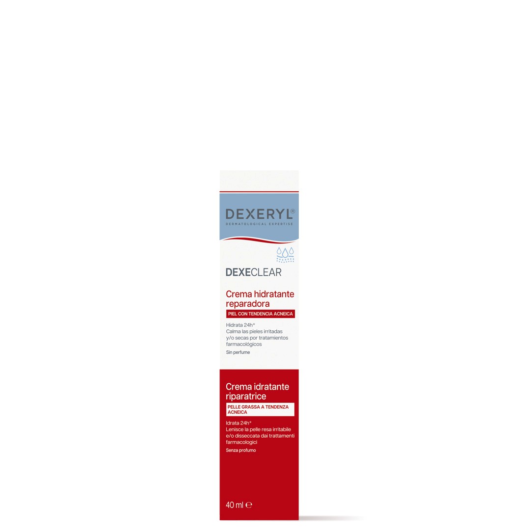 Dexeclear - Crema Idratante Riparatrice Per Pelle Grassa A Tendenza Acneica 40 ml