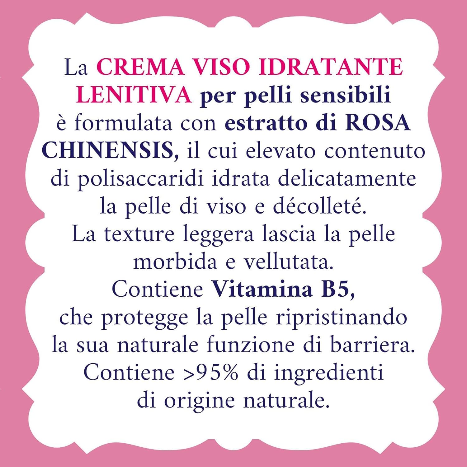 Acqua Alle Rose - Crema Idratante Lenitiva Viso 50 ml