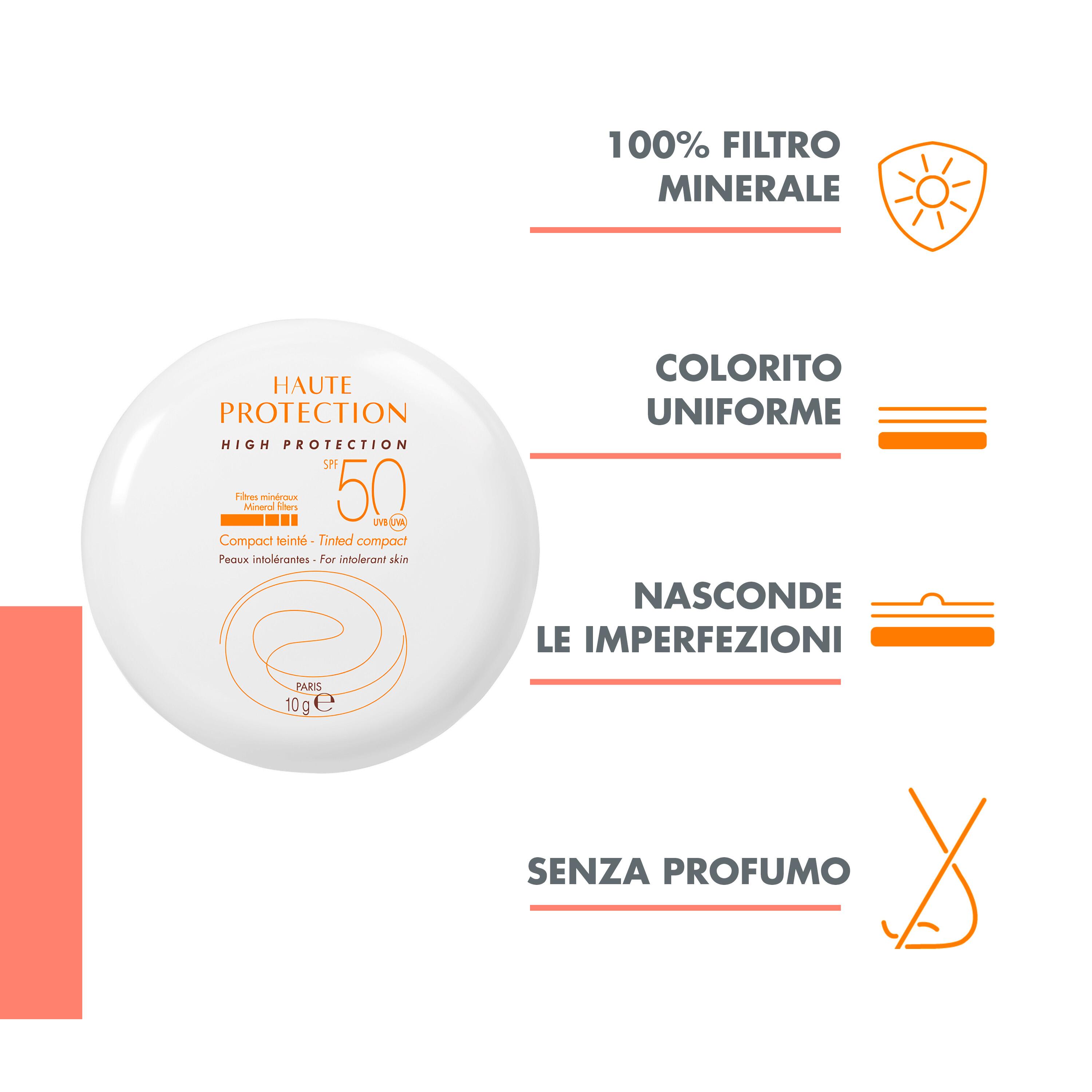 Avène - Fondotinta Compatto Colorato SPF50 Dorato 10 gr