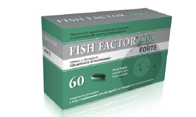 Fish Factor Col Forte Integratore Colesterolo 60 Perle Grandi 