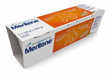 Meritene Forza e Vitalità Crema Vaniglia Dessert Iperproteico Ipercalorico 3x125 g