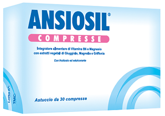 Ansiosil Integratore Stress Insonnia 30 Compresse