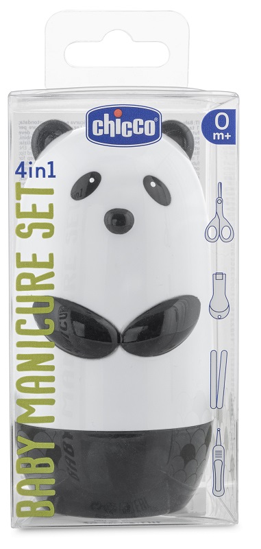 CHICCO Set Baby Manicure Panda 4pz
