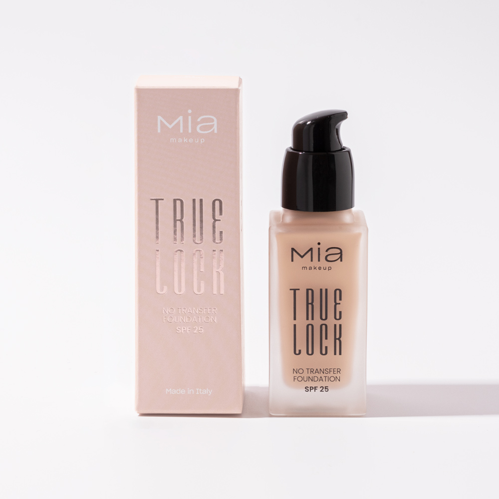 Mia Makeup - True Lock - Fondotinta Fluido SPF25 A Lunga Tenuta - N.10 Toffeee